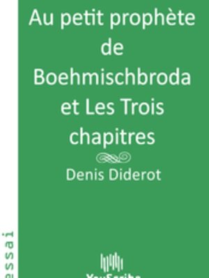 cover image of Au petit prophète de Boehmischbroda et Les Trois chapitres